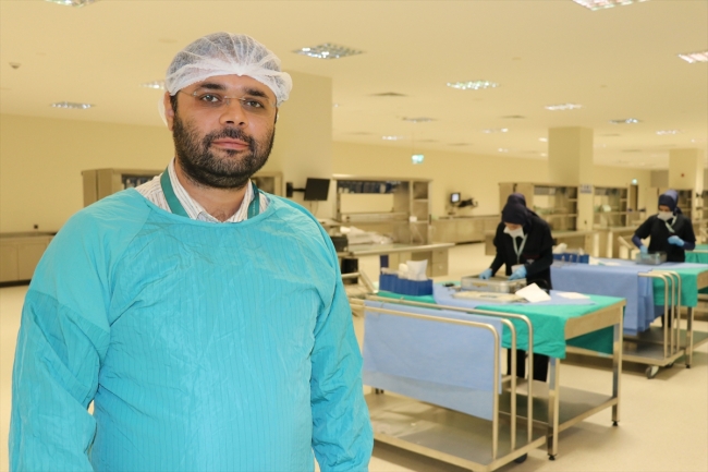 Adana şehir hastanesinde cerrahi aletlere "karekod"lu takip